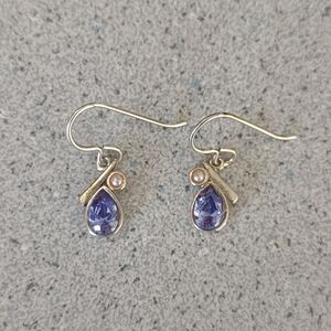 Sterling Drop Earrings